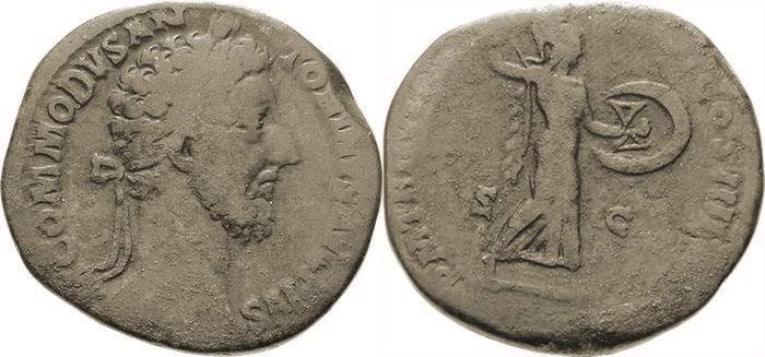 Commodus, Roman Imperial Coins reference at WildWinds.com