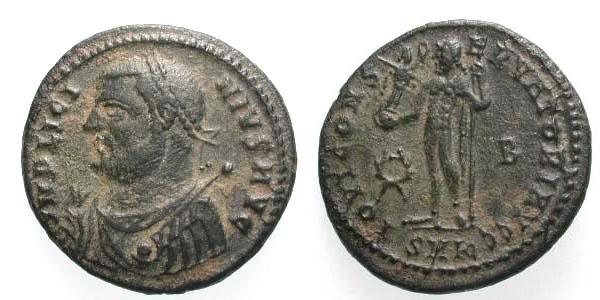 AE3 de Licinio I. IOVI CONSERVATORI AVGG. Cycico _cyzicus_RIC_vII_009,B