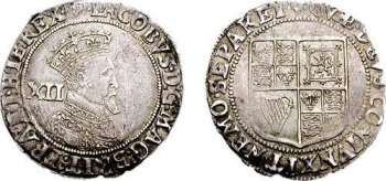 James I, British Coinage reference at WildWinds.com