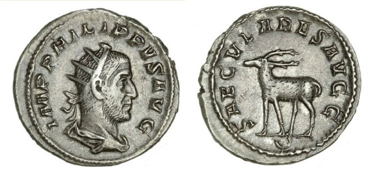 Philip I, Roman Imperial Coins of, at WildWinds.com