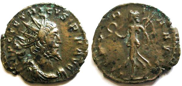 <h3>Tetricus I, Separatist Emperor of the Gallic Empire, 270-273 AD.